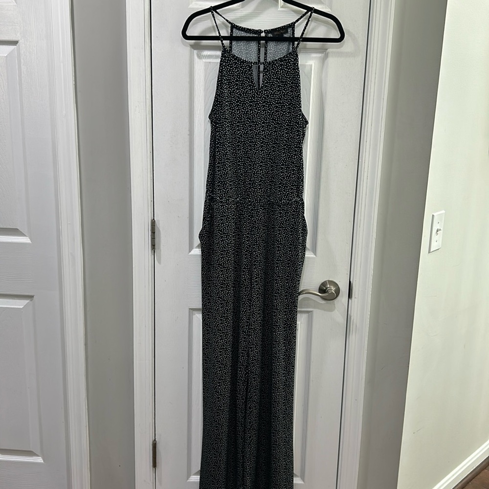 Flowy GOLDRAY polka dot jumpsuit Size Large